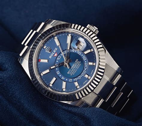 rolex sky dweller dimensions|rolex sky dweller blue dial.